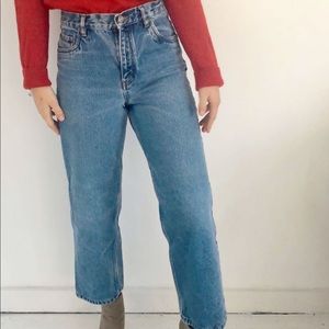 Light Denim Mom Jeans